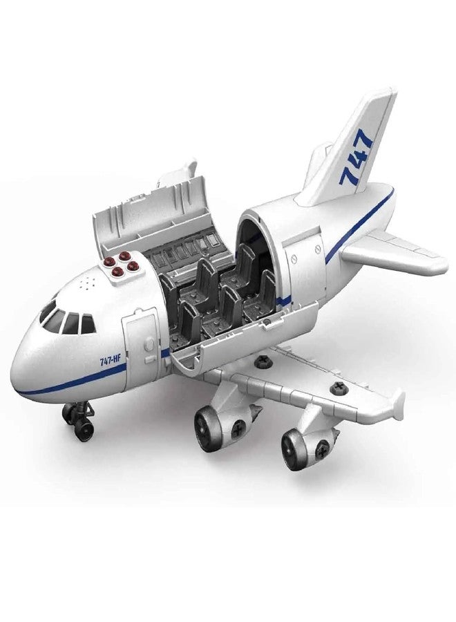 Brighterbee Large Passenger Airplane Turning Tools Lights Sounds Toy - Image 3